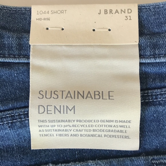J Brand 1044 Denim Shorts Mid-Rise Epsilon sz 31 - Picture 3 of 8